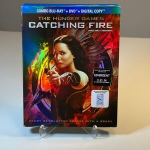 The Hunger Games Catching Fire Blu-ray DVD Digital Copy Movie Jennifer‎ Lawrence